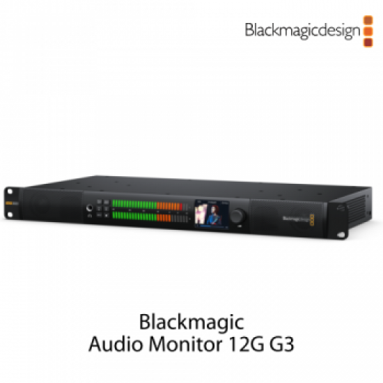 [신제품]Blackmagic Audio Monitor 12G G3